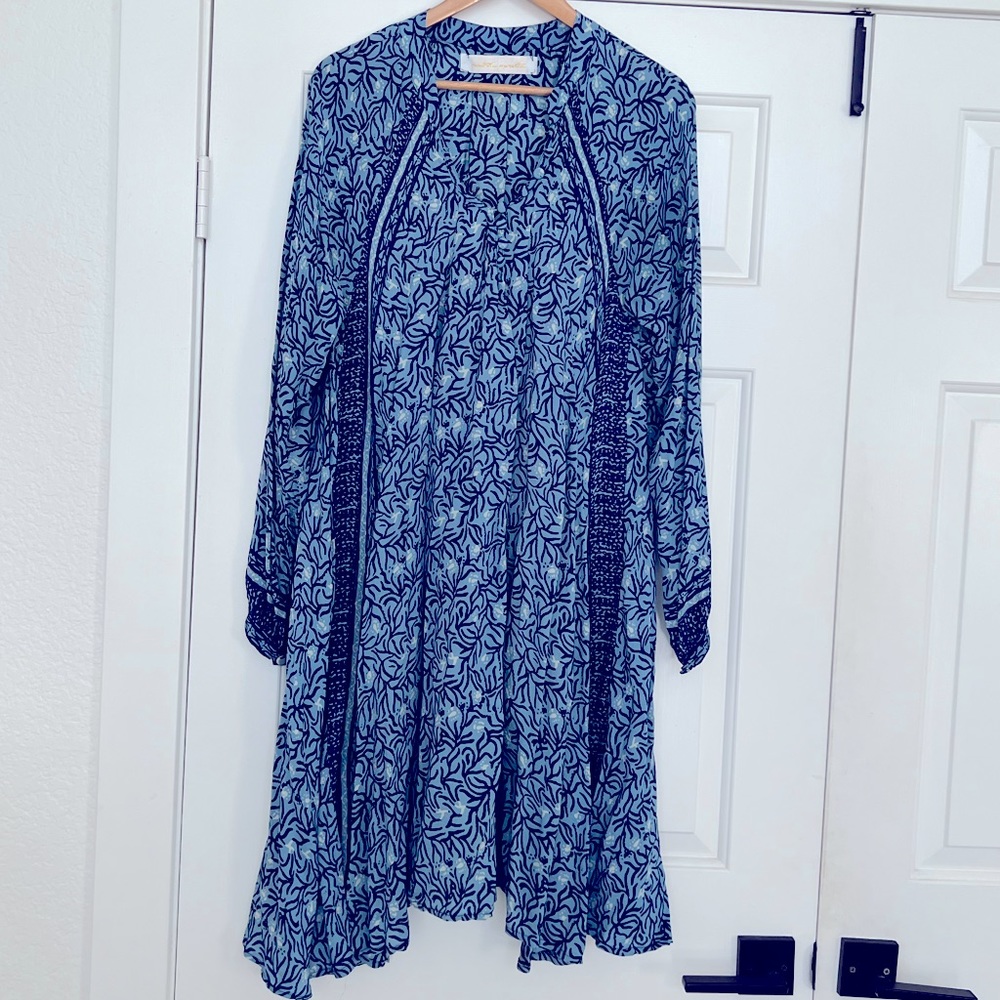 Natalie Martin Fiore Silk Short Dress